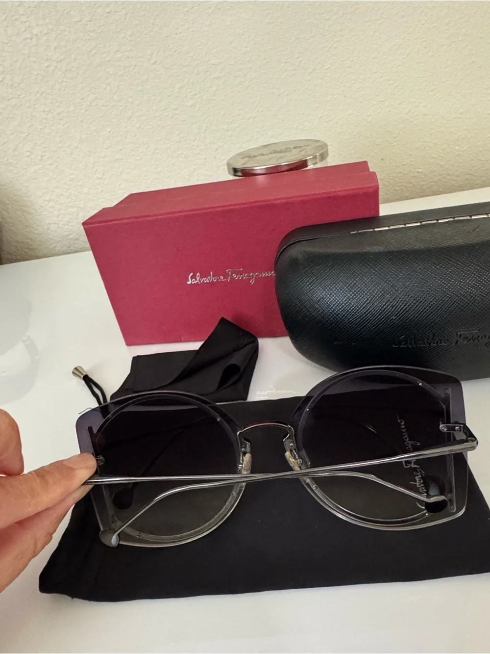 Salvatore Ferragamo fashionable round